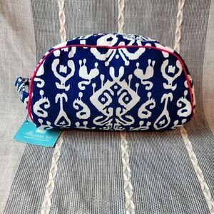 NWT- MALABAR BAY Organic Cotton Makeup Bag